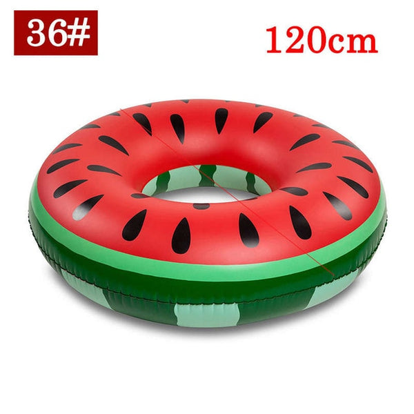 Inflatable Swimming Ring Giant Pool Lounge Adult Pool Float Mattres Swimming Circle Life Buoy Raft Kid Swimming Water Pool Toys