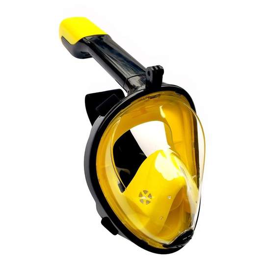 Hot Sale Scuba For GoPro Camera Snorkel Mask Underwater Anti Fog Full Face Snorkeling Diving Mask With Anti-skid Ring Snorkel