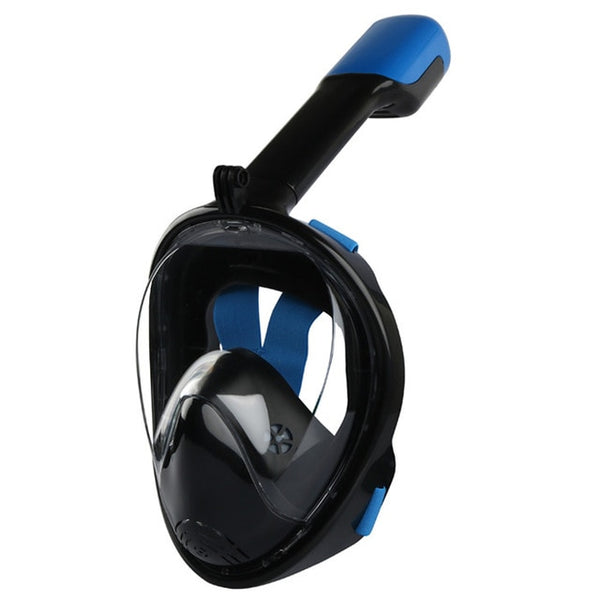 Hot Sale Scuba For GoPro Camera Snorkel Mask Underwater Anti Fog Full Face Snorkeling Diving Mask With Anti-skid Ring Snorkel